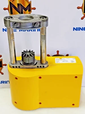 s-l960 (2) Sauter AVM234SF132-5 actuator positioner with mounting assembly – front view