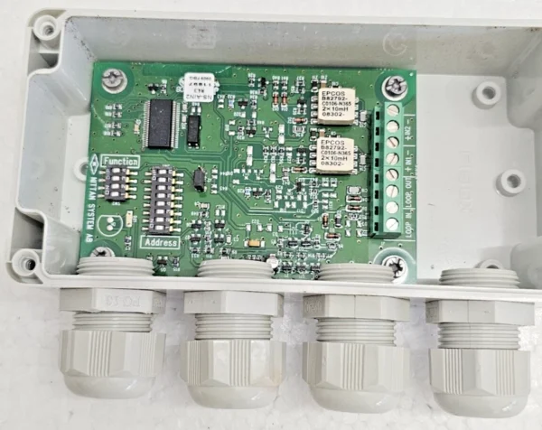 Salwico NS-AIN2 address unit internal PCB board with wiring terminals