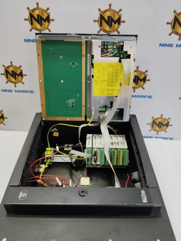 Autronica BS-420G internal view showing modules and wiring