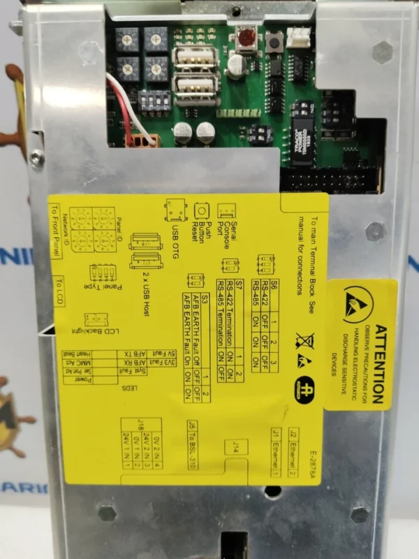Autronica BU-BV-420G2 internal circuit board and wiring