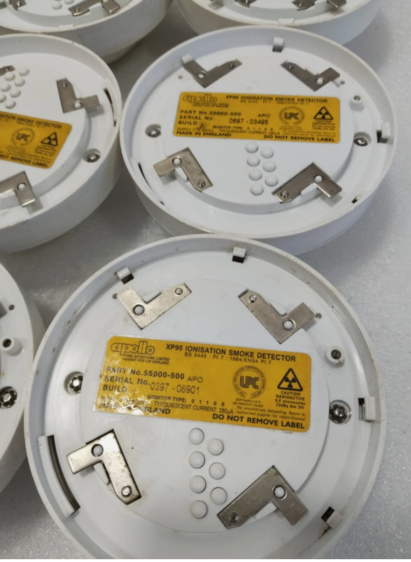 lot of 10 APOLLO XP95 55000-500 APO IONIZATION SMOKE DETECTORS